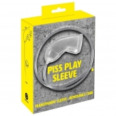 Прозрачная насадка на пенис Piss Play Sleeve для игр с мочеиспусканием - Orion - купить с доставкой в Первоуральске