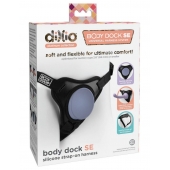 Черные трусики для страпона Body Dock SE на регулируемых ремнях - Pipedream - купить с доставкой в Первоуральске