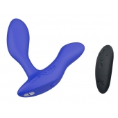 Синий анальный вибратор We-Vibe Vector+ - We-vibe - в Первоуральске купить с доставкой