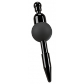 Черный уретральный вибростимулятор Vibrating Penis Plug - Orion - купить с доставкой в Первоуральске