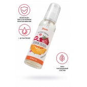 Съедобная гель-смазка Yovee «Двойной соблазн» с Д-пантенолом и вкусом клубники и дыни - 100 мл. - ToyFa - купить с доставкой в Первоуральске