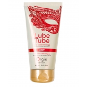 Интимный гель на водной основе Lube Tube Hot с разогревающим эффектом - 150 мл. - ORGIE - купить с доставкой в Первоуральске