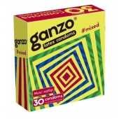 Микс-набор из 30 презервативов Ganzo Mixed - Ganzo - купить с доставкой в Первоуральске
