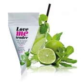 Съедобное согревающее массажное масло Love Me Tender Mojito с ароматом мохито - 10 мл. - Love to Love - купить с доставкой в Первоуральске