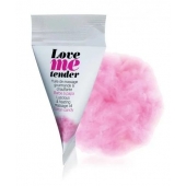 Съедобное согревающее массажное масло Love Me Tender Cotton Candy с ароматом сладкой ваты - 10 мл. - Love to Love - купить с доставкой в Первоуральске