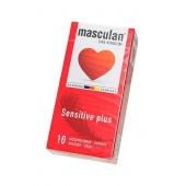 Презервативы Masculan Sensitive plus - 10 шт. - Masculan - купить с доставкой в Первоуральске