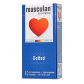 Презервативы с пупырышками Masculan Dotted - 10 шт. - Masculan - купить с доставкой в Первоуральске