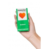 Презервативы анатомической формы Masculan Anatomic - 10 шт. - Masculan - купить с доставкой в Первоуральске