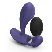 Темно-синий вибромассажер Witty P G Vibrator with Remote Control - Love to Love - в Первоуральске купить с доставкой