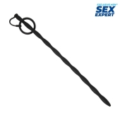 Черный стимулятор уретры Sex Expert - Sex Expert - купить с доставкой в Первоуральске