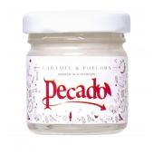 Массажная свеча Caramel   Popcorn - 35 мл. - Pecado - купить с доставкой в Первоуральске