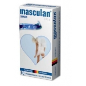 Ультратонкие презервативы Masculan Ultra Fine с обильной смазкой - 10 шт. - Masculan - купить с доставкой в Первоуральске