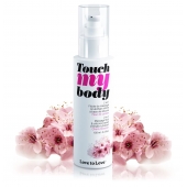 Силиконовый лубрикант 2-в-1 Touch My Body с ароматом вишнёвого цвета - 100 мл. - Love to Love - купить с доставкой в Первоуральске