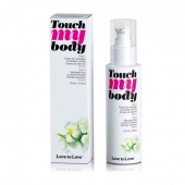 Силиконовый лубрикант 2-в-1 Touch My Body с ароматом моной - 100 мл. - Love to Love - купить с доставкой в Первоуральске