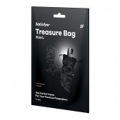 Черный мешочек для хранения игрушек Treasure Bag L - Satisfyer - купить с доставкой в Первоуральске