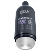 Мастурбатор в бутылке Shower Therapy Deep Cream - Pipedream - в Первоуральске купить с доставкой