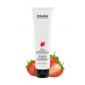 Лубрикант на водной основе Nuei Inlube с алоэ вера и ароматом клубники - 100 мл. - Nuei cosmetics - купить с доставкой в Первоуральске