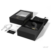 Чёрный перезаряжаемый стимулятор простаты Bruno Black - Lelo - в Первоуральске купить с доставкой