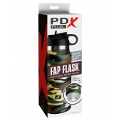 Мастурбатор в камуфляжной колбе Fap Flask - Pipedream - в Первоуральске купить с доставкой