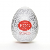 Мастурбатор-яйцо Keith Haring EGG PARTY - Tenga - в Первоуральске купить с доставкой