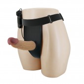 Полый вибрострапон на регулируемых трусиках Draven - 17,5 см. - Baile - купить с доставкой в Первоуральске