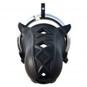 Черный замок верности Extreme Silicone Cock Blocker - Pipedream - купить с доставкой в Первоуральске
