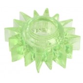 Зеленое эрекционное кольцо-солнце - Toyfa Basic - в Первоуральске купить с доставкой
