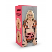 Двусторонний мастурбатор Lola Taylor - 22 см. - ФлешНаш - в Первоуральске купить с доставкой