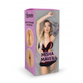 Двусторонний мастурбатор Misha Maver - 22 см. - ФлешНаш - в Первоуральске купить с доставкой