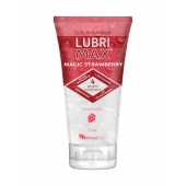 Интимный гель-смазка на водной основе Lubrimax Magic Strawberry - 75 мл. - ИнтелБИО - купить с доставкой в Первоуральске