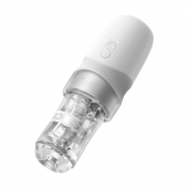 Белый автоматический мастурбатор Extra Sauce - Sauce - в Первоуральске купить с доставкой