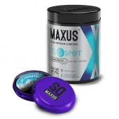 Гладкие презервативы Maxus G spot с двойной спиралью - 15 шт. - Maxus - купить с доставкой в Первоуральске