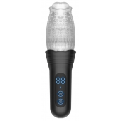 Автоматический мастурбатор Oral Sex Masturbator с функциями ротации, вибрации и фрикций - Secwell - в Первоуральске купить с доставкой