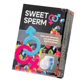 Шипучие таблетки для мужчин Sweet Sperm для изменения вкуса спермы (4 шт. по 0,5 гр.) - Капиталпродукт - купить с доставкой в Первоуральске