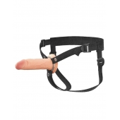 Полый страпон на ремнях 6’’ Hollow Silicone Strap-on - Pipedream - купить с доставкой в Первоуральске