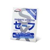 Презерватив Sagami Xtreme Ultrasafe с двойным количеством смазки - 1 шт. - Sagami - купить с доставкой в Первоуральске