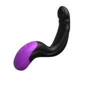 Черно-фиолетовый вибромассажёр простаты Hyper-Pulse P-Spot Massager - Pipedream - в Первоуральске купить с доставкой