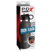 Смуглый мастурбатор-вагина в корпусе-бутылке F*ck Flask - Pipedream - в Первоуральске купить с доставкой