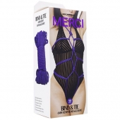 Фиолетовая верёвка для связывания и фиксации Bind Tie - 15,24 м. - Doc Johnson - купить с доставкой в Первоуральске