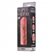 Фаллоудлинитель SUPER HERO Dewil - 17,5 см. - Lola Games - в Первоуральске купить с доставкой