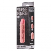 Фаллоудлинитель SUPER HERO Sex Machine - 15,5 см. - Lola Games - в Первоуральске купить с доставкой