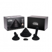 Конусный вибромассажер Cowgirl Cone с 2 насадками - CowGirl - купить с доставкой в Первоуральске