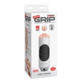 Мастурбатор-вагина Extreme Toyz Mega Grip Vibrating Stroker Mouth - Pipedream - в Первоуральске купить с доставкой