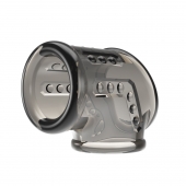 Дымчатая насадка на пенис и мошонку - Baile - в Первоуральске купить с доставкой