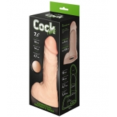 Телесный фаллоудлинитель с мошонкой Cock Next - 19 см. - LOVETOY (А-Полимер) - в Первоуральске купить с доставкой