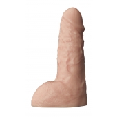 Телесный фаллоудлинитель с мошонкой Cock Next - 19 см. - LOVETOY (А-Полимер) - в Первоуральске купить с доставкой