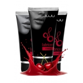 Набор из 3 съедобных лубрикантов JUJU со вкусом вишни - JuJu - купить с доставкой в Первоуральске Набор из 3 съедобных лубрикантов JUJU со вкусом вишни - JuJu - купить с доставкой в Первоуральске