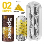 Мастурбатор Tenga Spinner DX 02 Bumps - Tenga - в Первоуральске купить с доставкой
