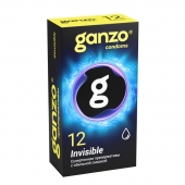 Супертонкие презервативы Ganzo Invisible - 12 шт. - Ganzo - купить с доставкой в Первоуральске