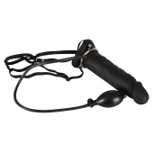Полый страпон с эффектом увеличения Inflatable Strap-On - 18,5 см. - Orion - купить с доставкой в Первоуральске